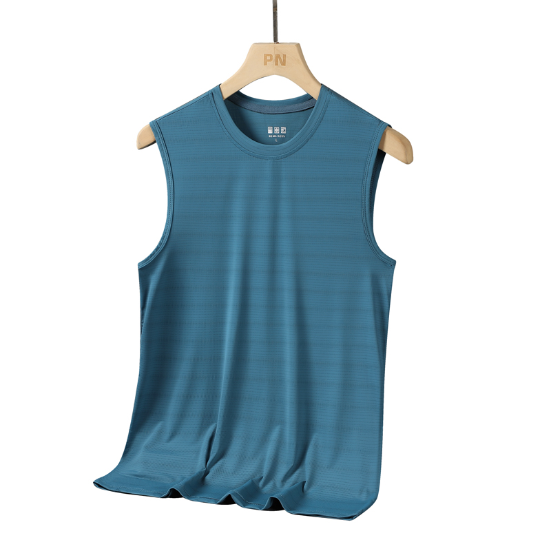 Sleeveless Undershirt - 야외 스포츠 레저 남성용 민소매 탑을위한