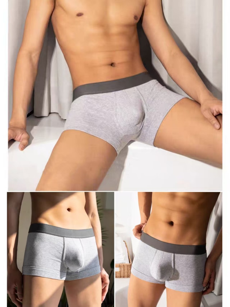 남성용 앞주머니가 큰 100% 면 소재의 박서 쇼츠,  - Pouch Boxer Pouch 리뷰 및 가격