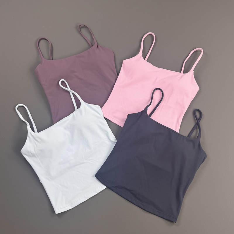 여성용 짐 탑 스파게티 스트랩 캐미솔 탱크탑 솔리드 민 - Suspender Tank Top 리뷰 및 가격
