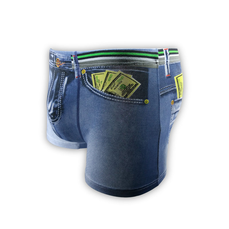 3 개/몫 남자 복서 반바지 데님 인쇄 면화 속옷 트렁 - Multi Pack Underwear 리뷰 및 가격