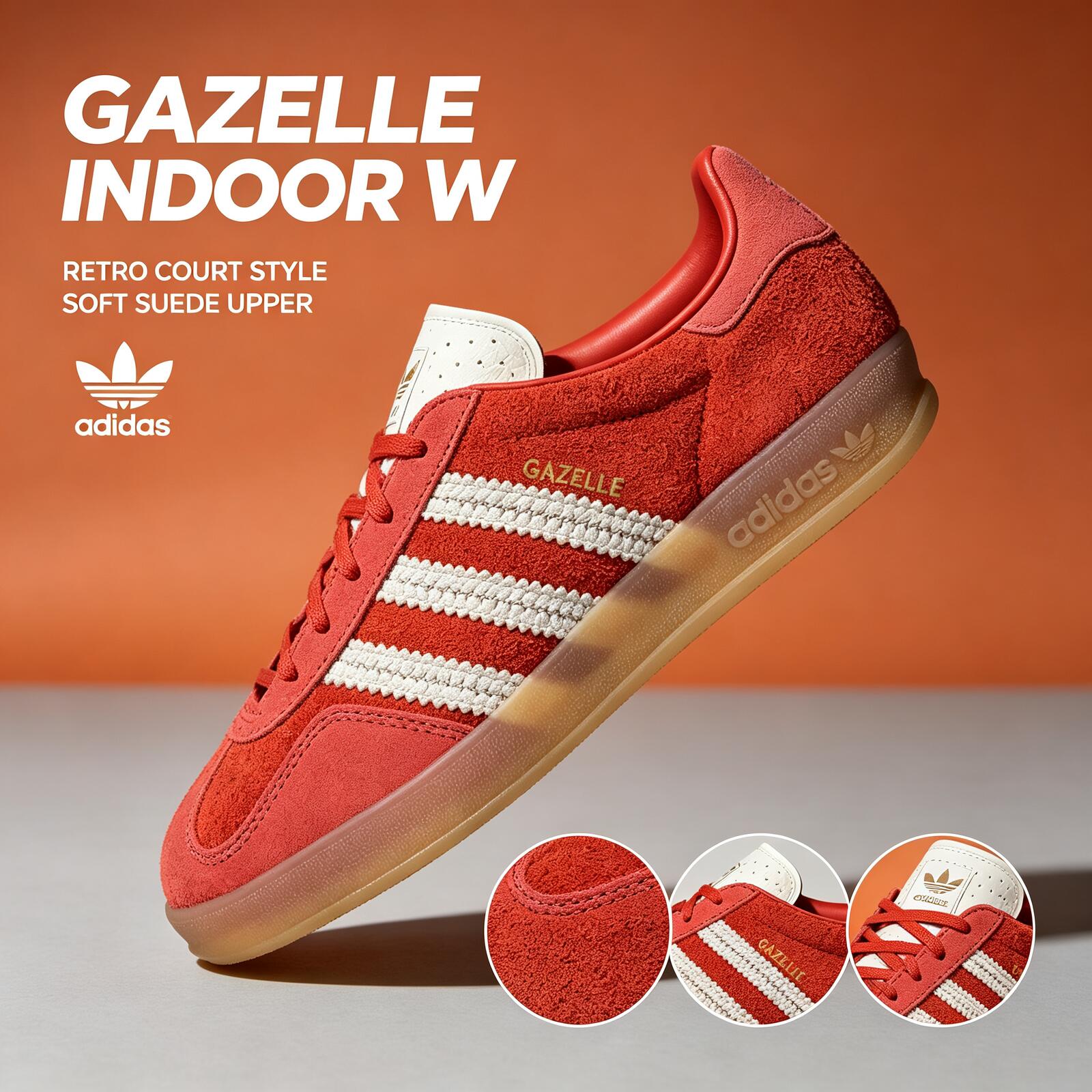아디다스 가젤 인도어 W KI7169 오리지널 독일군  - Adidas Shoes Gazelle 리뷰 및 가격