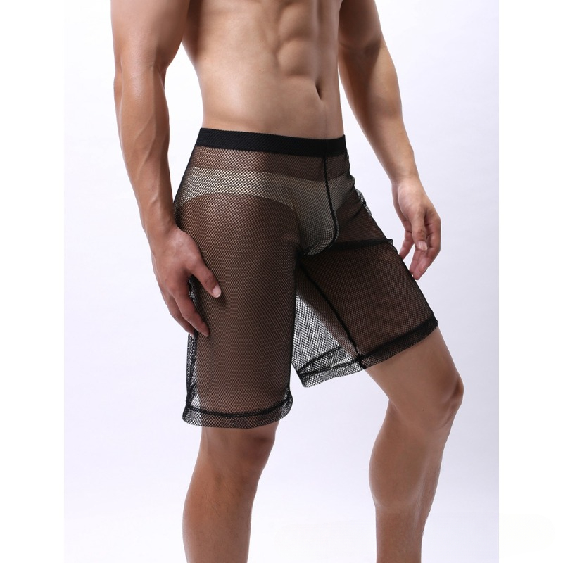남성용 저층 메쉬 에로 속옷 통기성 남성 복서 반바지  - Pouch Boxer Pouch 리뷰 및 가격
